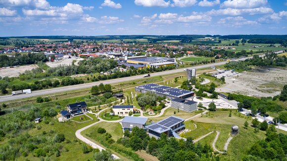 Luftaufnahme BF Gelände