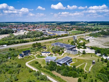 Luftaufnahme BF Gelände