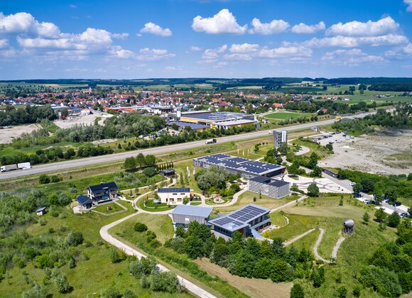 Luftaufnahme BF Gelände