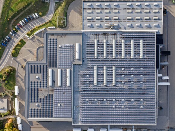 Luftaufnahme BF Gelände