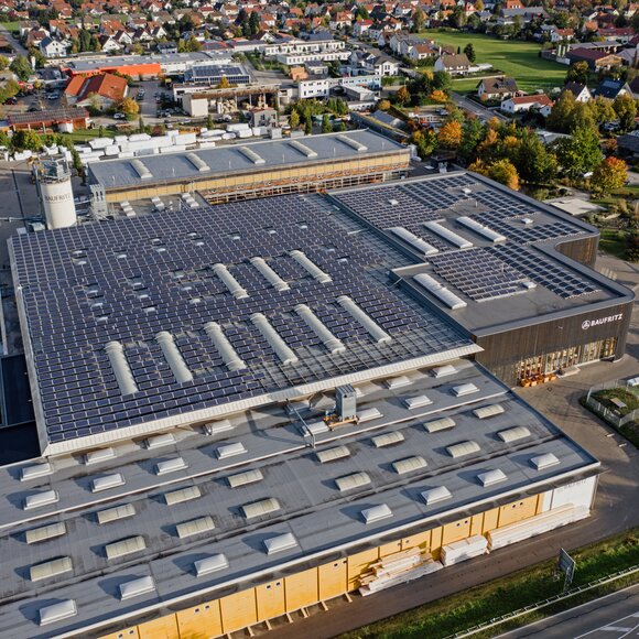 Luftaufnahme BF Gelände