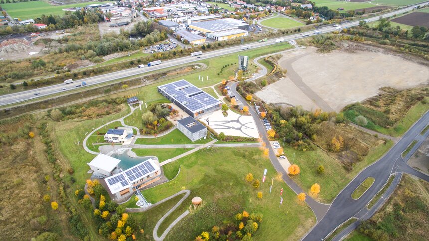 Luftaufnahme BF Gelände