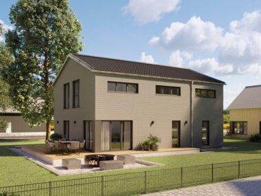 Häuser Grundrisse zum Weiterplanen Hochhinaus Garten