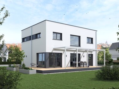 Architekturentwurf Ideenreich V2 überdachte Terrasse