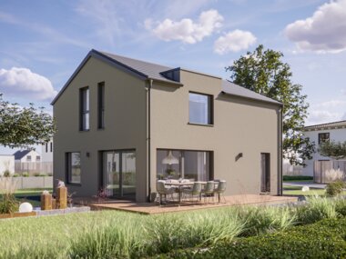 Architekturentwurf Linie Terrasse