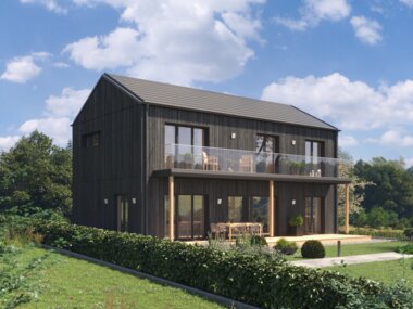 Architekturentwurf Mono Balkon Terrasse