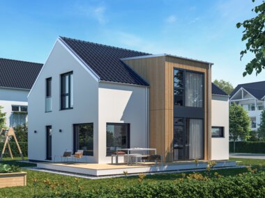 Architekturentwurf Urban Terrassenansicht