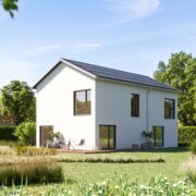 my smart green home Größe S mit Satteldach verputzt
