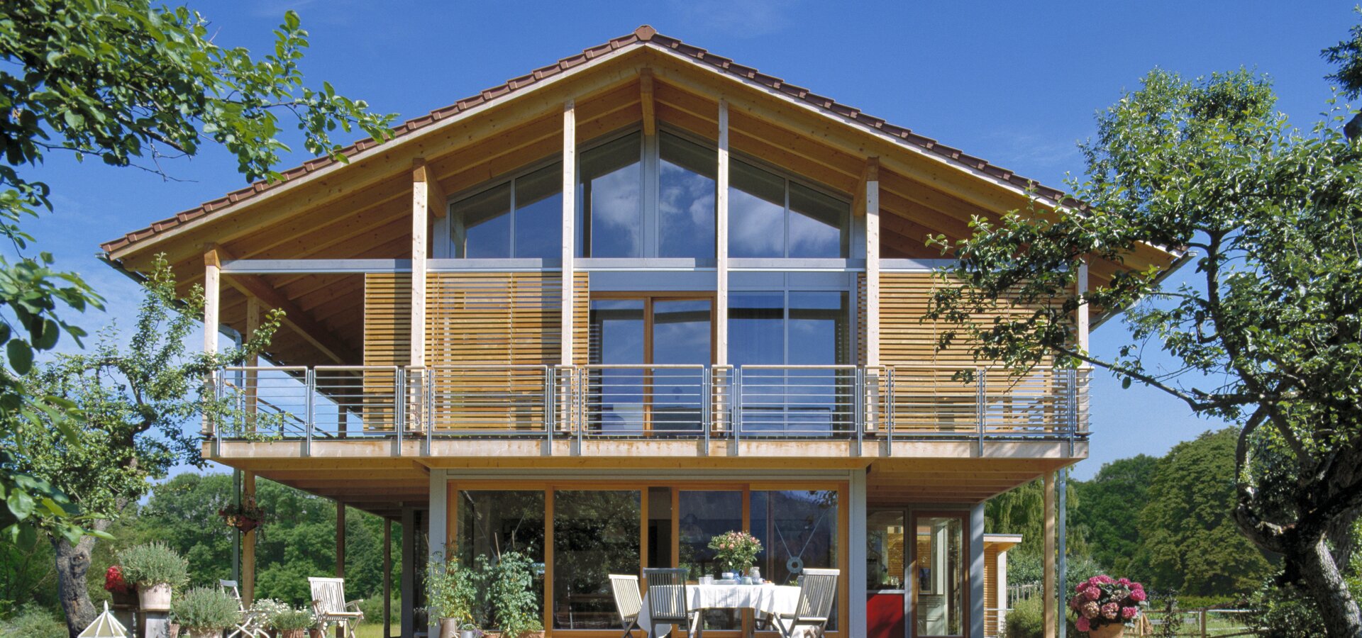 Terrassenansicht von Schauer