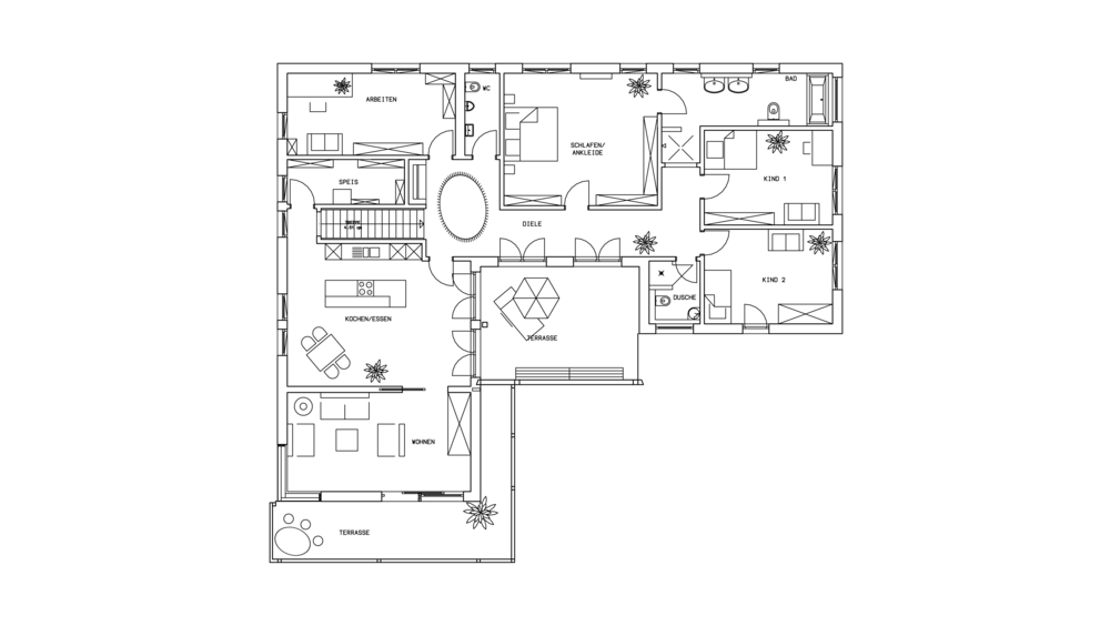 Klassischer Bungalow