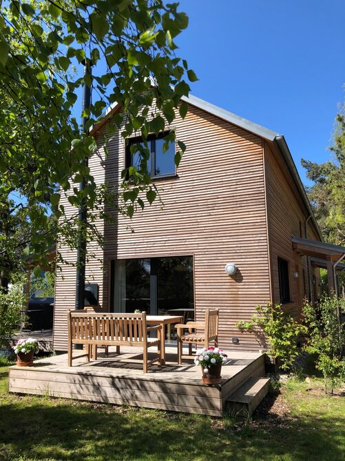 Ferienhaus hinterm Strand