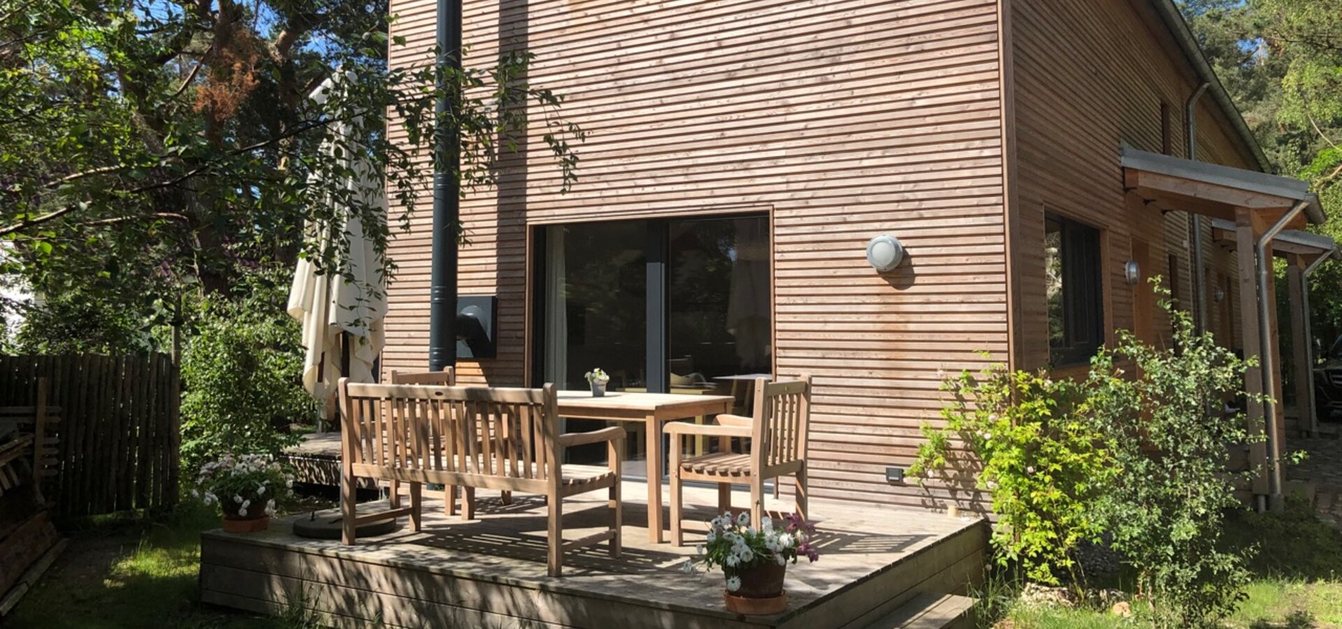 Ferienhaus hinterm Strand