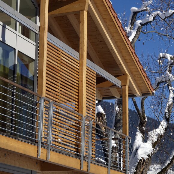 Winteraufnahme Balkon von Schauer