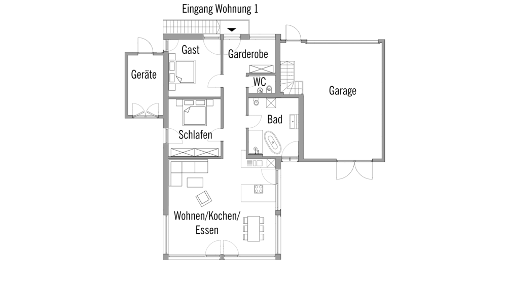 Erstling Mehrfamilienhaus