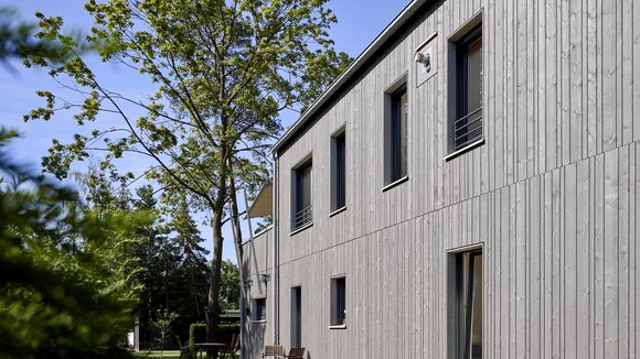 Jansen Fassade seitlich