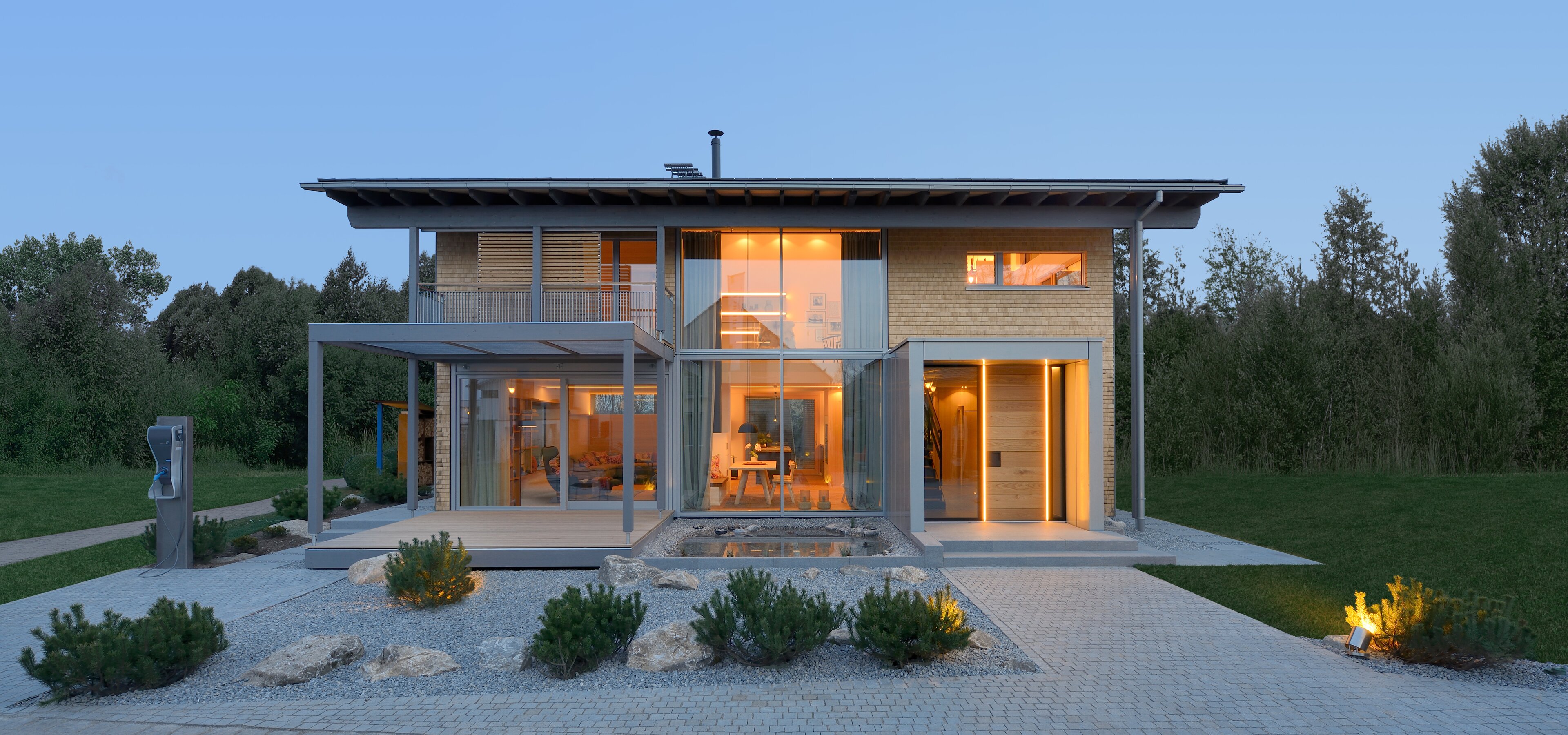 Musterhaus Alpenchic, Ansicht 1