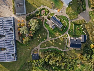 Luftaufnahme BF Gelände